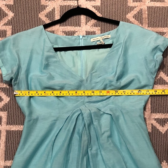 ⬇️Price Drop Silk A-line Dress - Picture 4 of 8